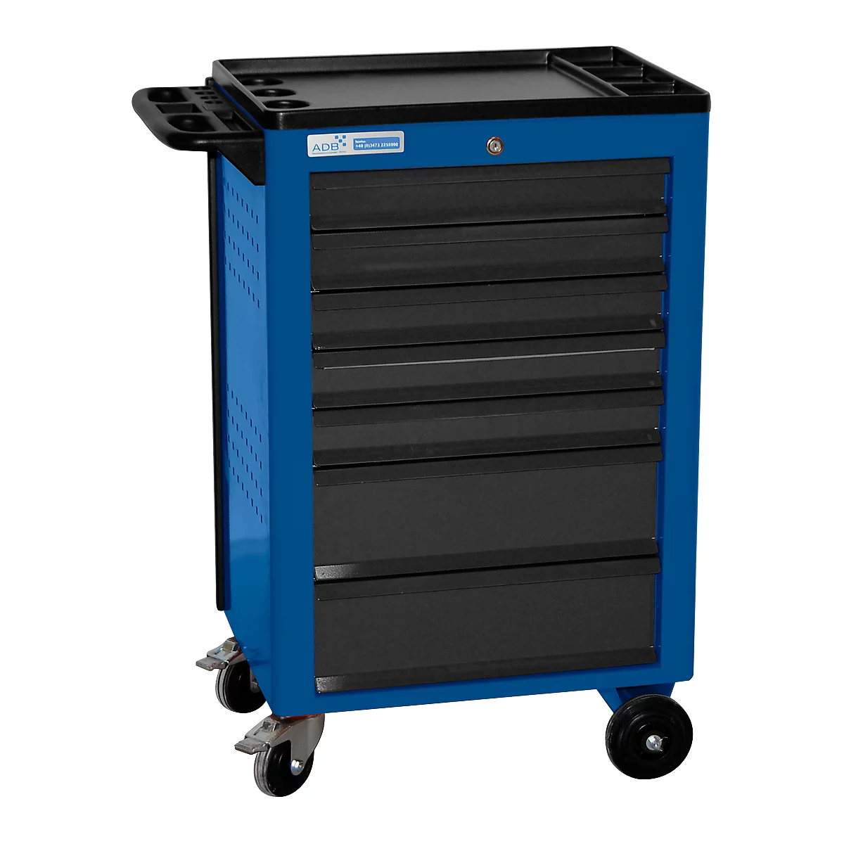Werkstattwagen BASIC, 7 Schubladen, blau