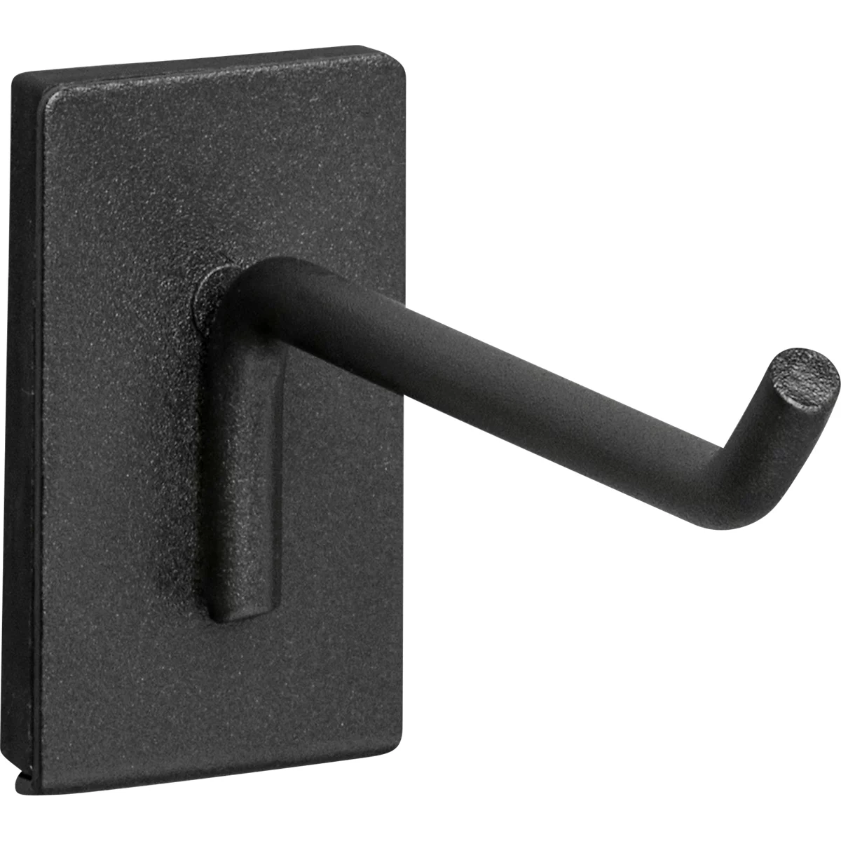 Werkzeughalter WFI, magnetisch, 1 Haken, Ø 6 x L 100 mm, Stahl, schwarz, 2 Stück