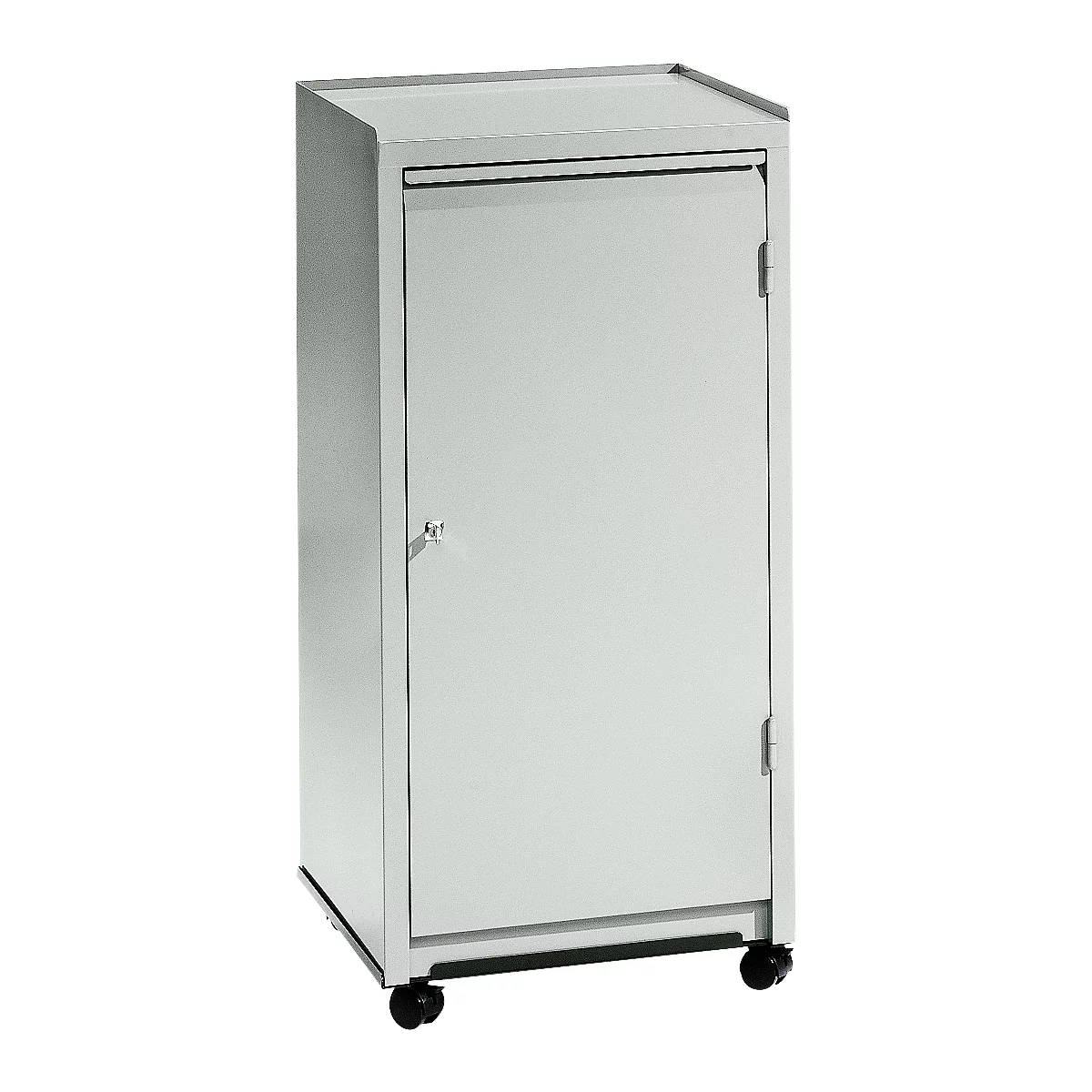 Werkzeugschrank, Kugel-Lenkrollen, H 1000 x B 500 x T 500 mm, lichtgrau