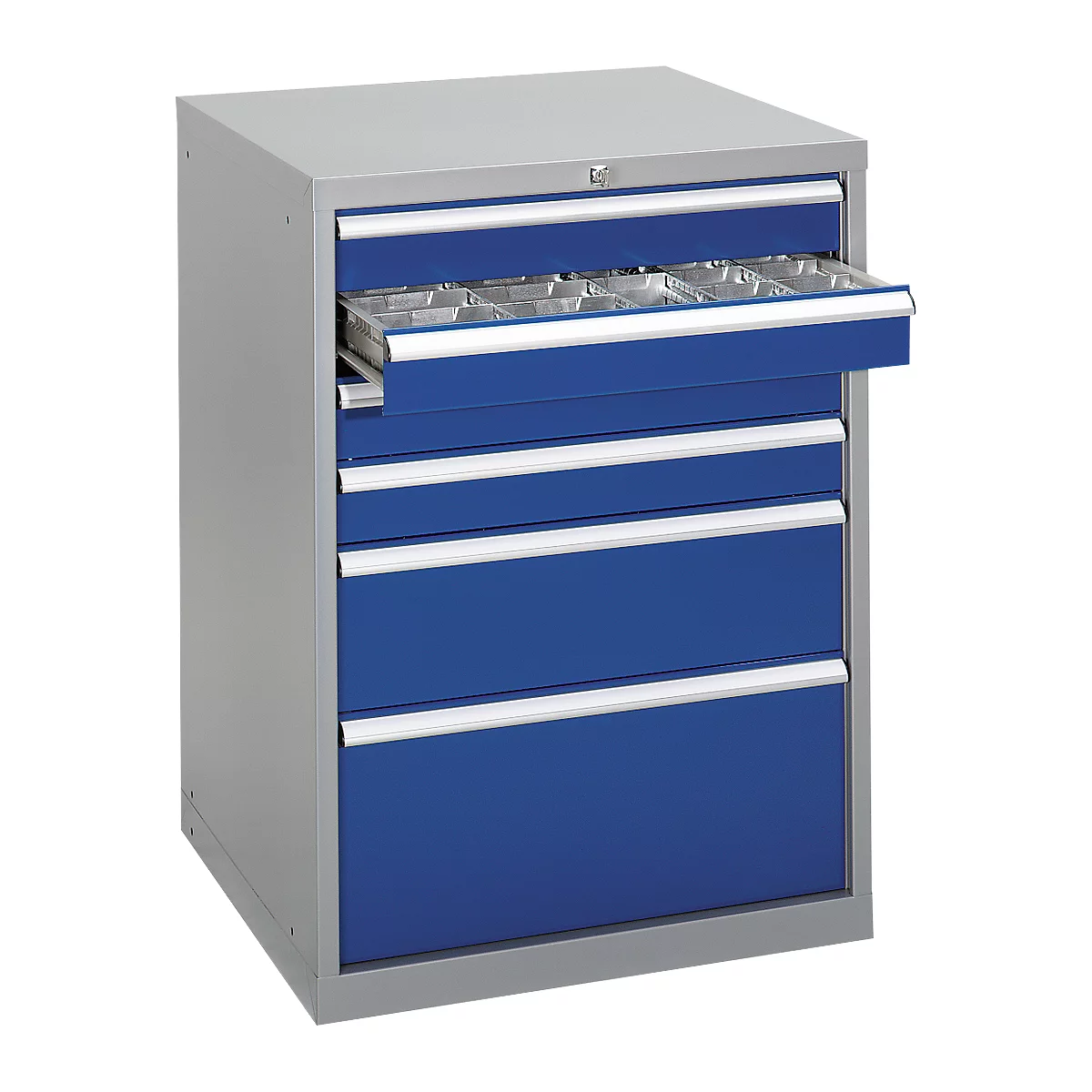 Werkzeugschrank WSK 3610-6L, B 717 x T 725 x H 1000 mm, 6 Schubladen