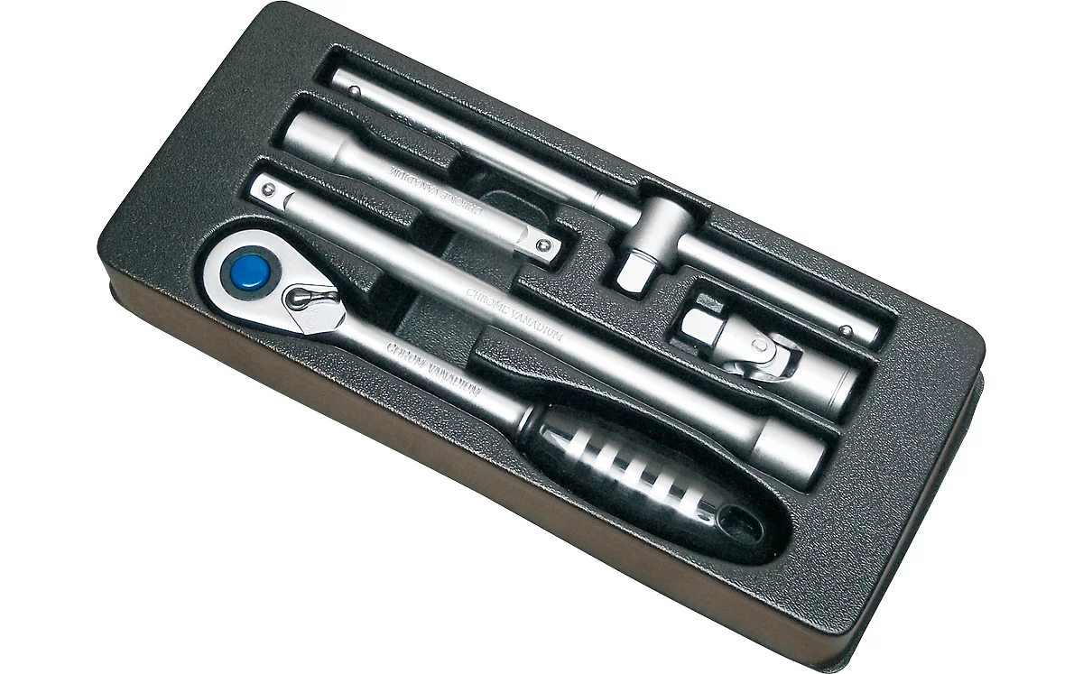 Werkzeugwagen BASIC inkl. 115-tlg. Werkzeug-Set, blau