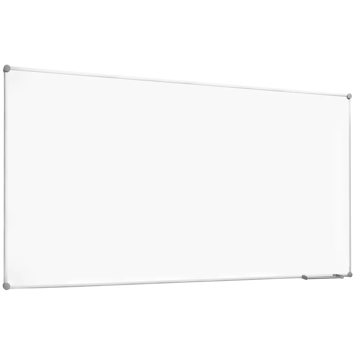 Whiteboard 2000 MAULpro, frame platijnagrijs, 1000 x 2000 mm, gelakt oppervlak