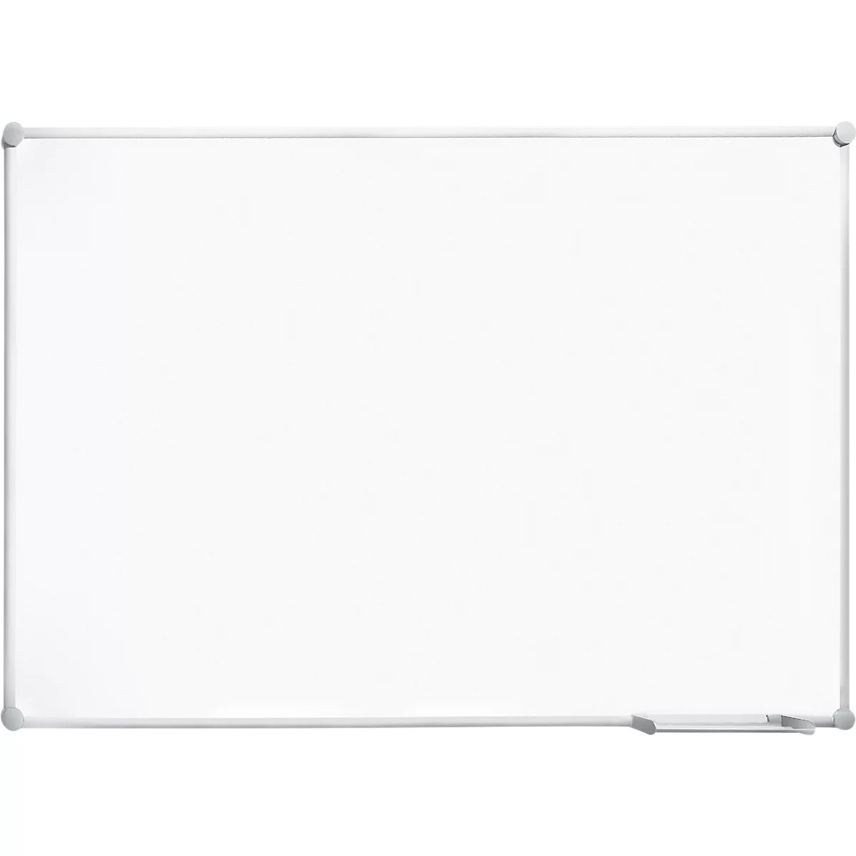 Whiteboard 2000 MAULpro, weiß emailliert, Rahmen silber, 1200 x 900 mm