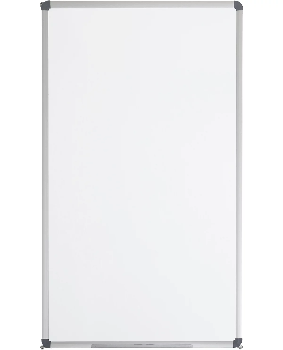 Whiteboard-Klapptafel MAULstandard, grau kunststoffbeschichtet, magnethaftend, 1 Flügel, B 600 x H 1000 mm