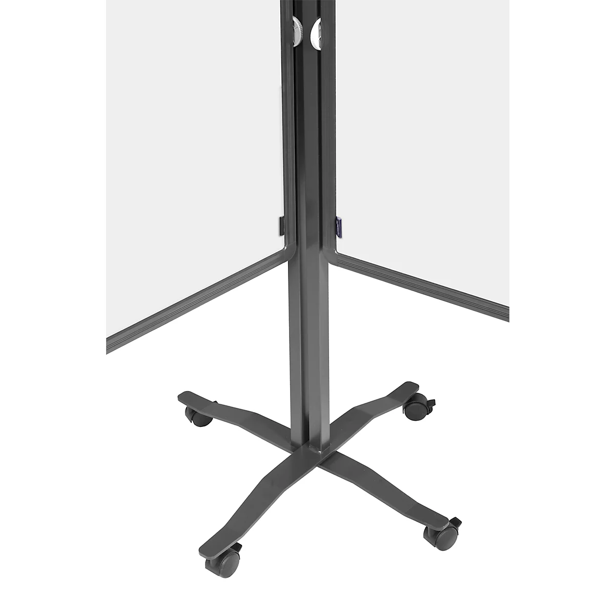 Whiteboard Legamaster Premium Plus, mobil, als Trennwand nutzbar, horizontal & vertikal, magnethaftend, B 1200 x H 1500 mm, Stahl weiß lackiert