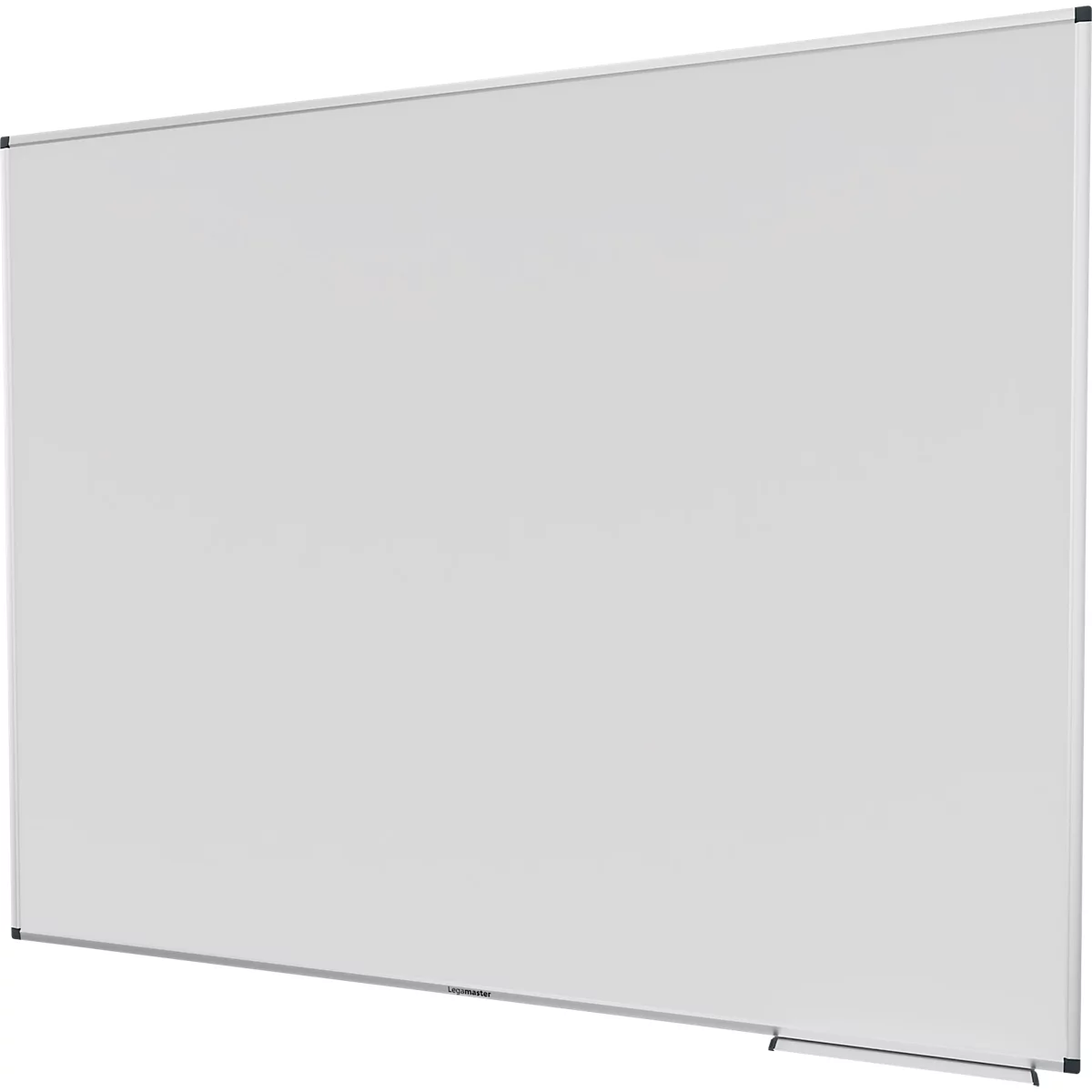 Whiteboard Legamaster UNITE, magnetisch, Markerablage, B 1500 x T 12,6 x H 1200 mm, lackierter Stahl, weiß