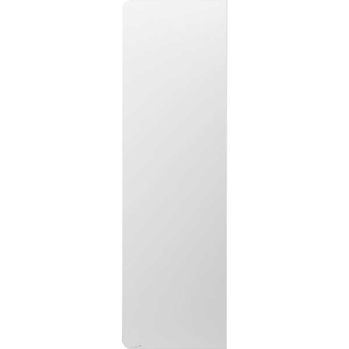 Whiteboard Legamaster Wall-Up LRC, magnetisch, Ecke links abgerundet, B 595 x T 23 x H 2000 mm, emaillierter Stahl, weiß