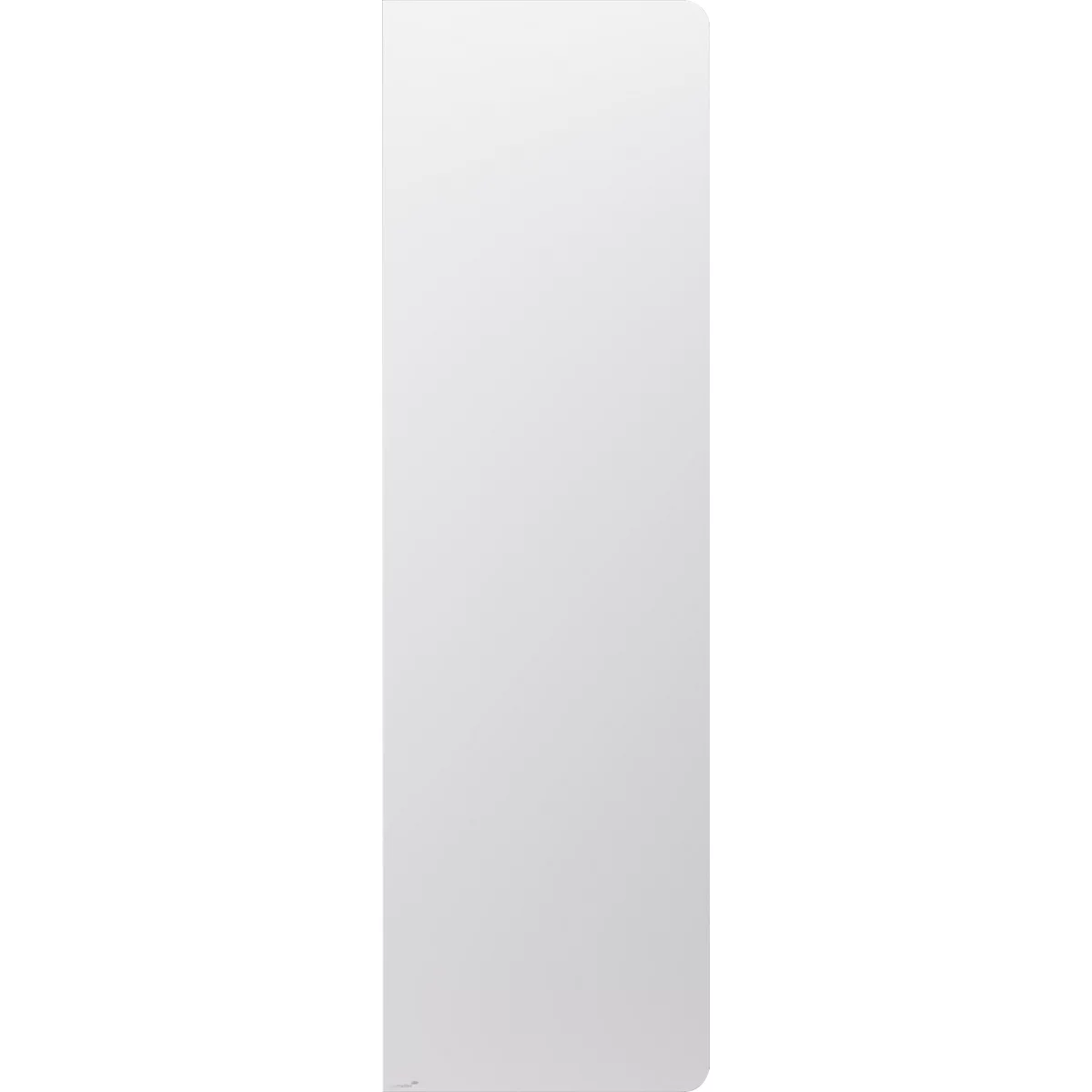 Whiteboard Legamaster Wall-Up RRC, magnetisch, afgeronde rechte hoek, B 595 x D 23 x H 2000 mm, geëmailleerd staal, wit