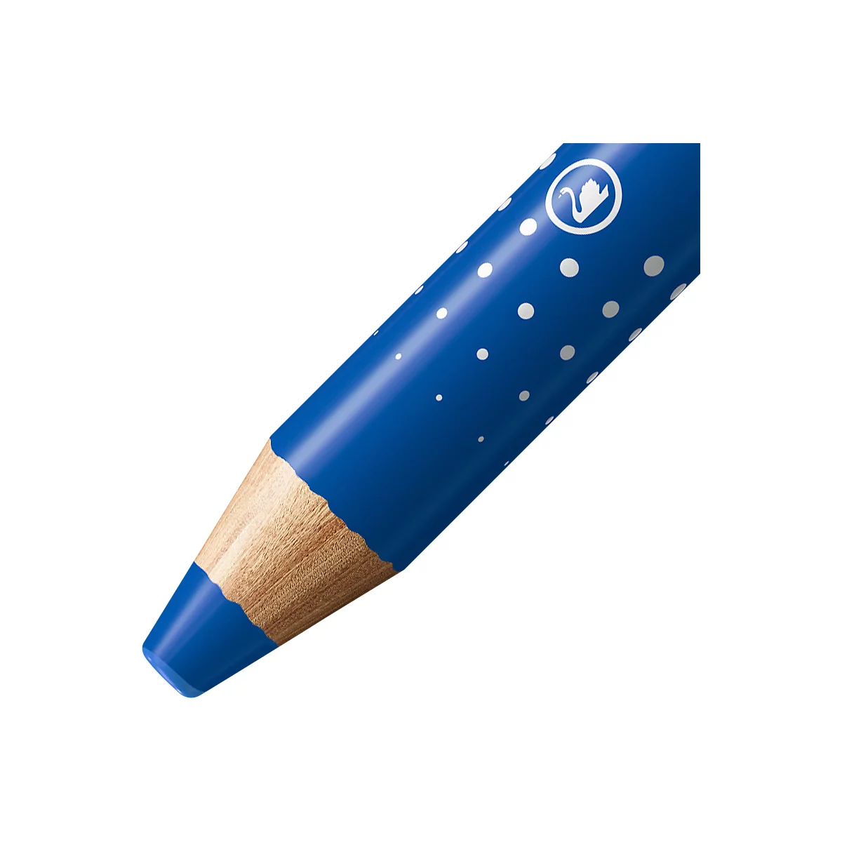 Whiteboard Marker Stabilo MarkDry, Rundpsitze, 1-10 mm, schnell trocknend, 5 Stück, blau
