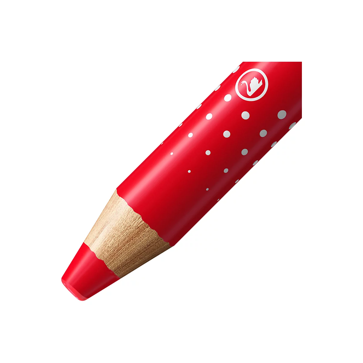 Whiteboard Marker Stabilo MarkDry, Rundpsitze, 1-10 mm, schnell trocknend, 5 Stück, rot