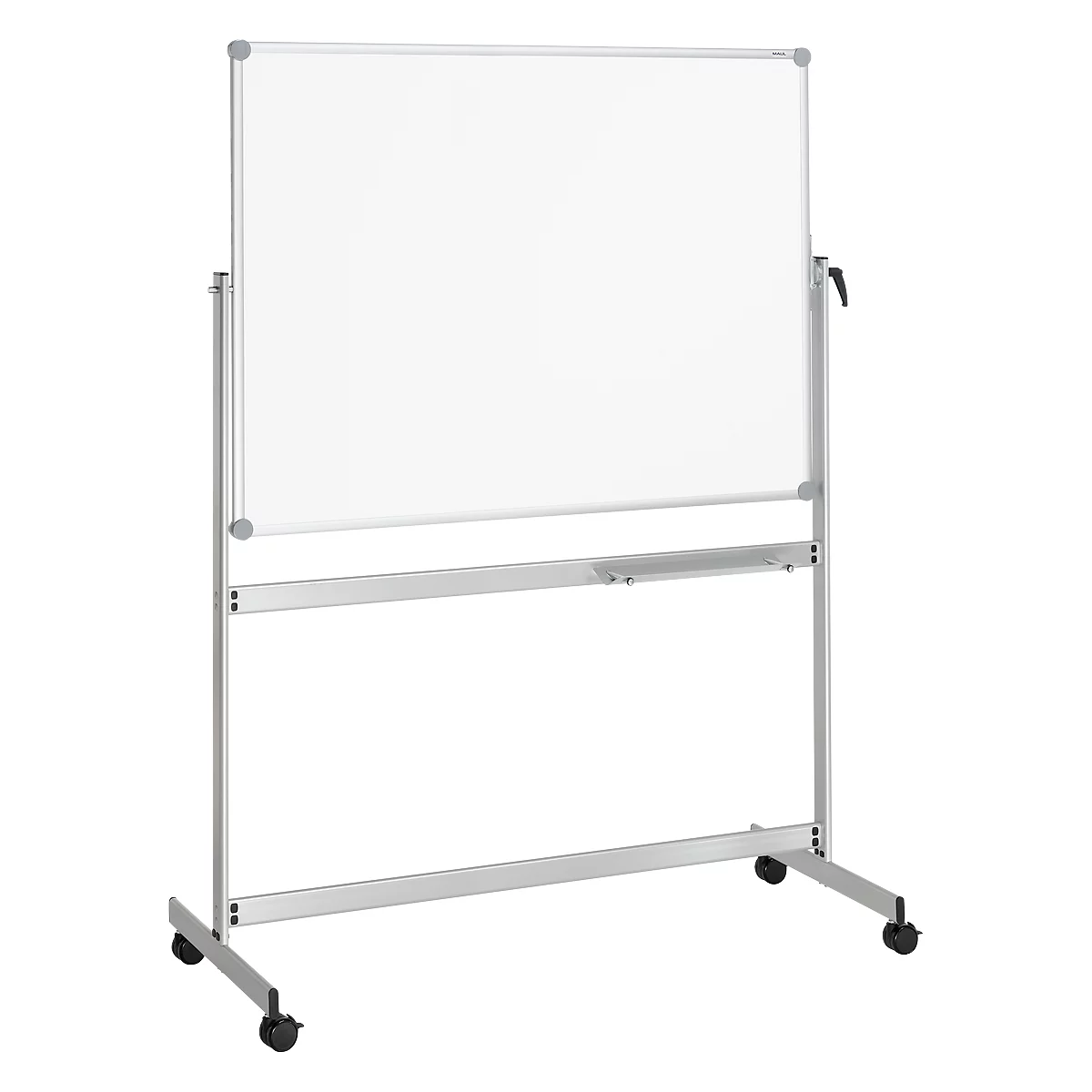 Whiteboard pivotant Revolve MAUL, mobile, émaillé, 1000 x 1500 mm