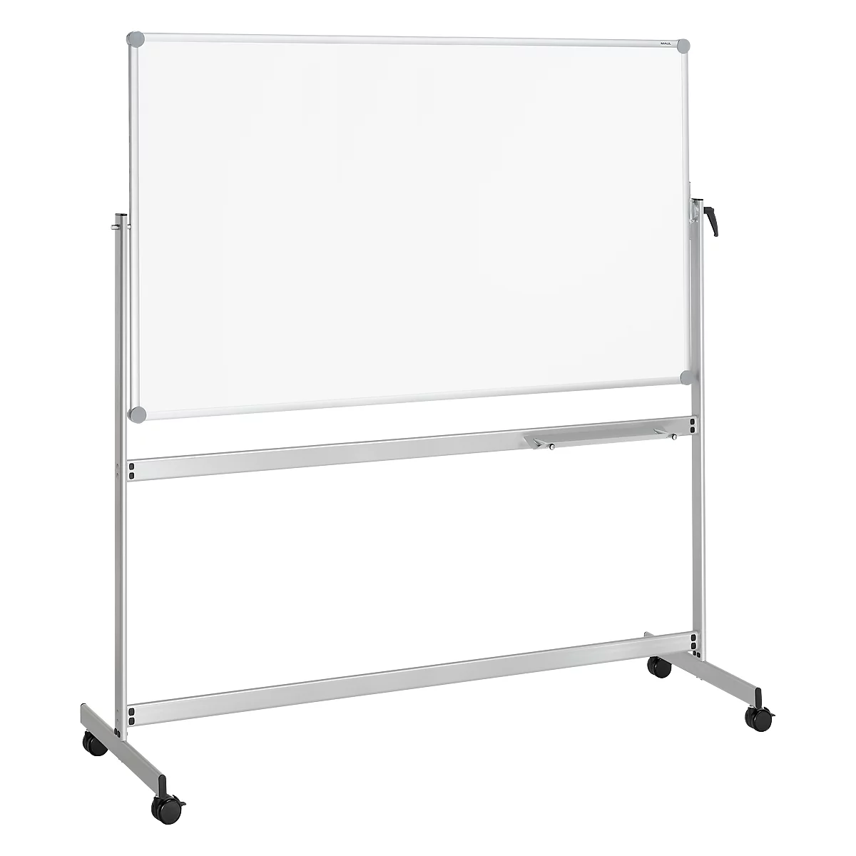 Whiteboard pivotant Revolve MAUL, mobile, émaillé, 1000 x 1800 mm
