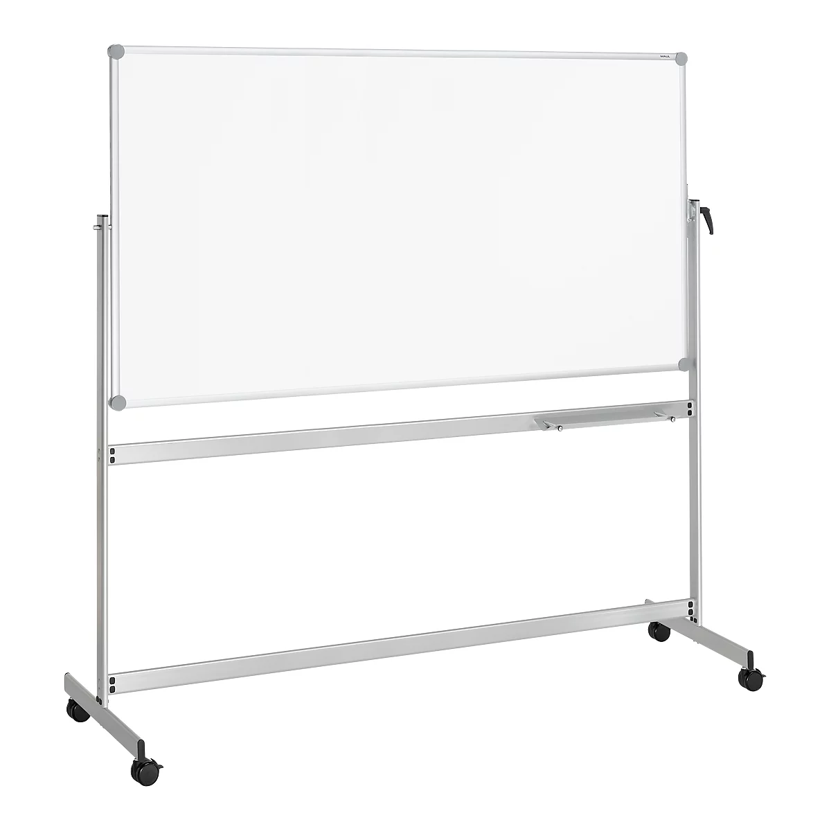 Whiteboard pivotant Revolve MAUL, mobile, émaillé, 1000 x 2100 mm