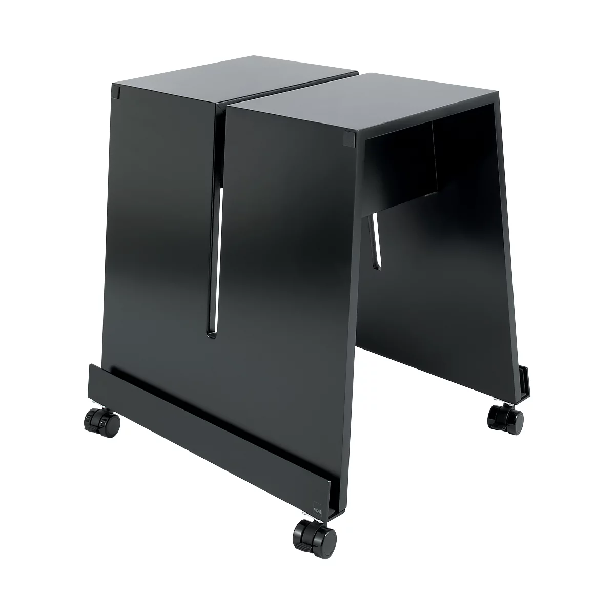 Whiteboard Set sigel MUB03, 4-teilig, 2 x Whiteboard B 900 x H 1800 mm, 1 x mobiler Ständer & umfangr. Toolkit