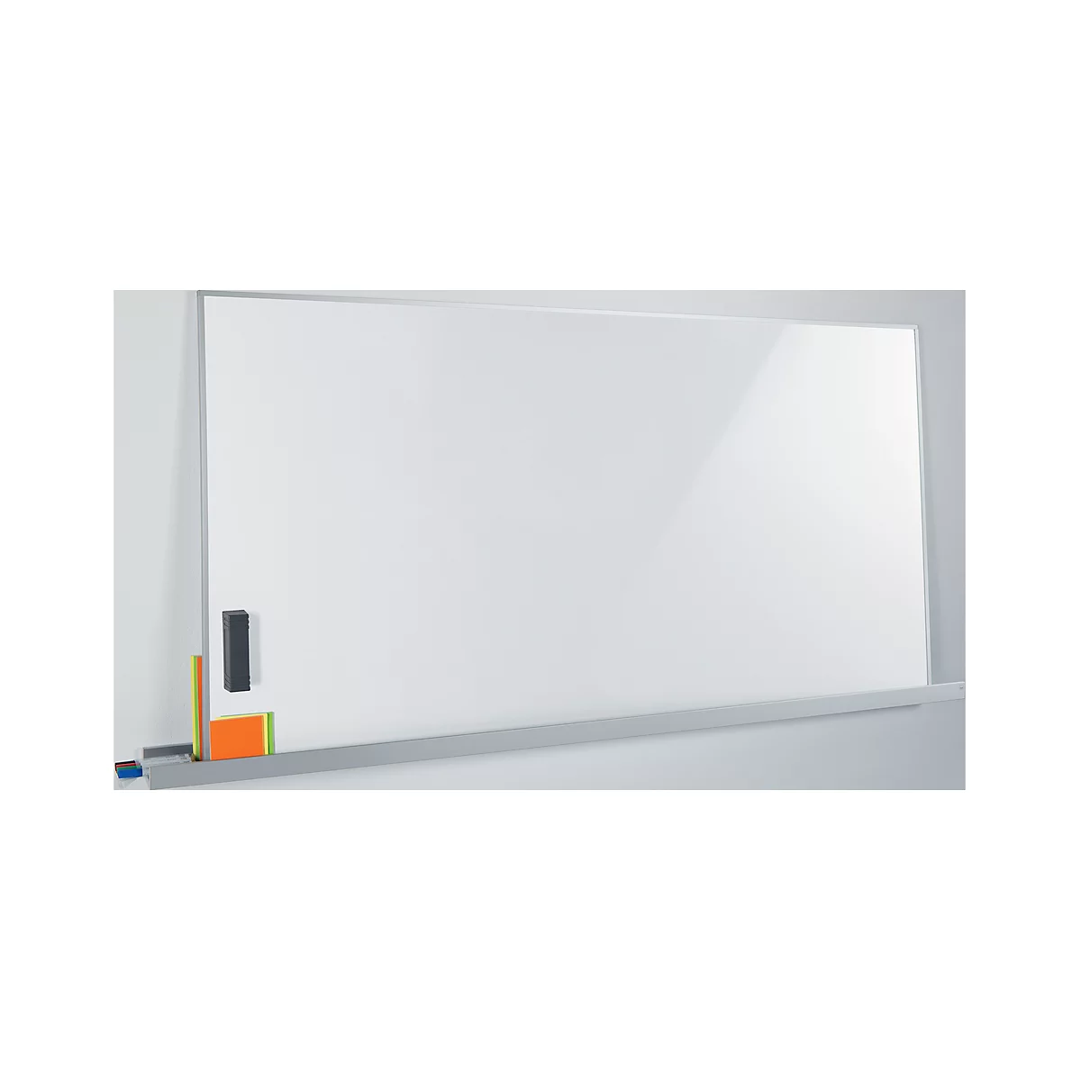 Whiteboard Sigel Business meet up, Metall weiss lackiert, magnethaftend, mobil, B 900 x H 1800 mm