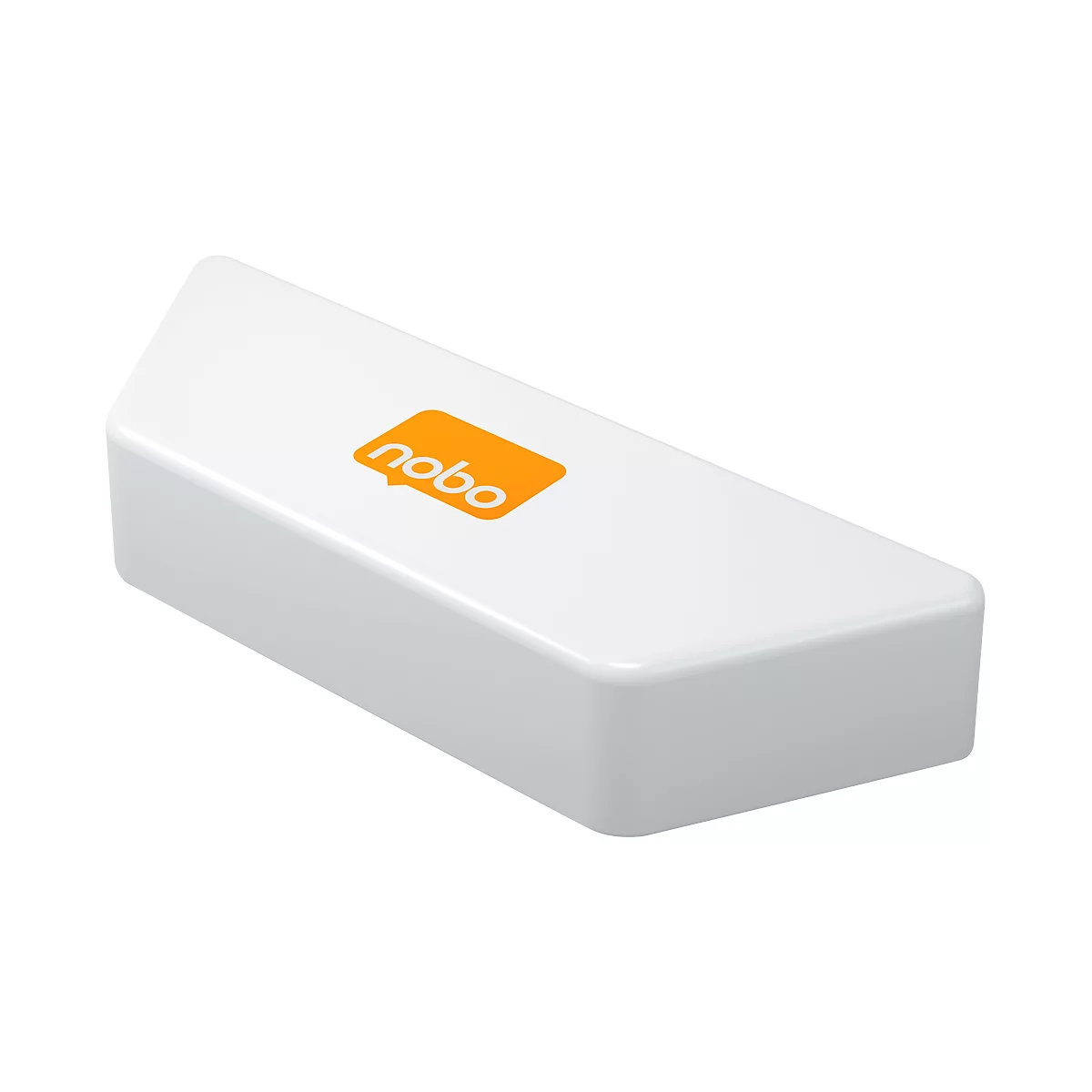 Whiteboard spons nobo, magnetisch, wit