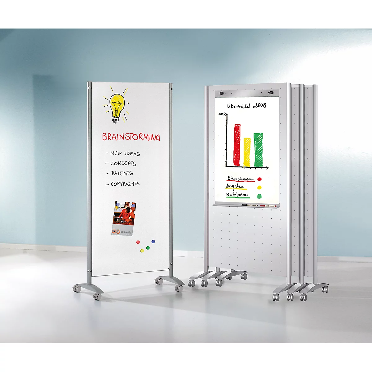 Whiteboards-element scheidingswand Metropol