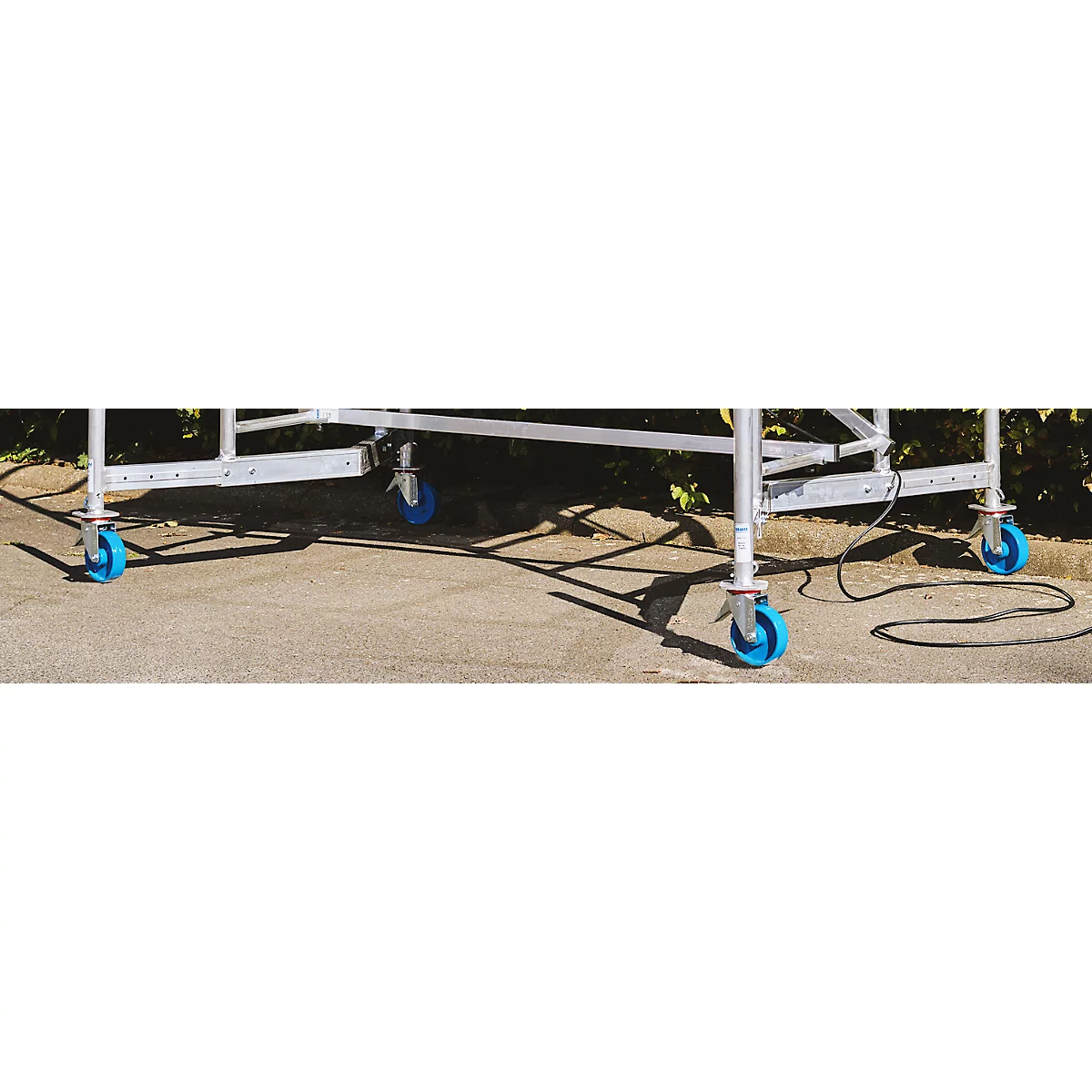 Wielset voor werksteiger Krause ClimTec, 125 mm