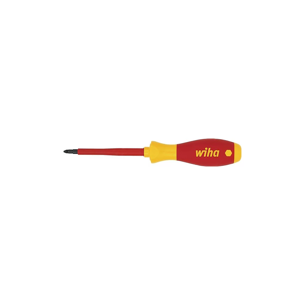 WIHA VDE-schroevendraaier 321N, PH 3, klinglengte 150 mm, SoftFinish-handgreep, IEC 60900 getest