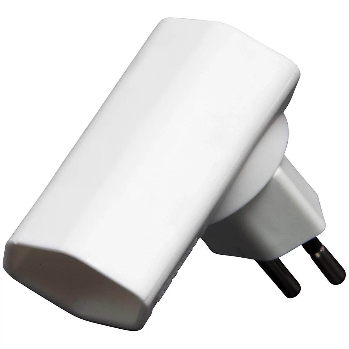 Winkeladapter brennenstuhl® cleverLINE, um 300° drehbar, IP20, L 60 x B 65 x T 42 mm, Kunststoff, weiss