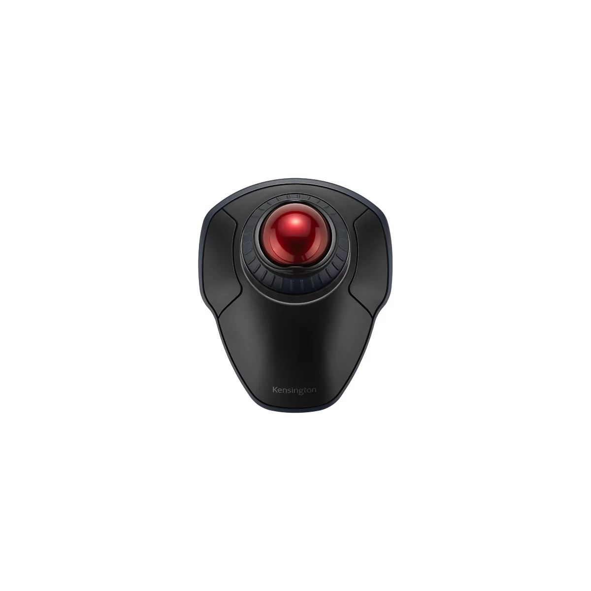 Wireless Trackball Kensington Orbit, mit Scroll-Ring, für Links- und Rechtshänder, 2.4 GHz & Bluetooth, B 140 x T 155 x H 82 mm, schwarz