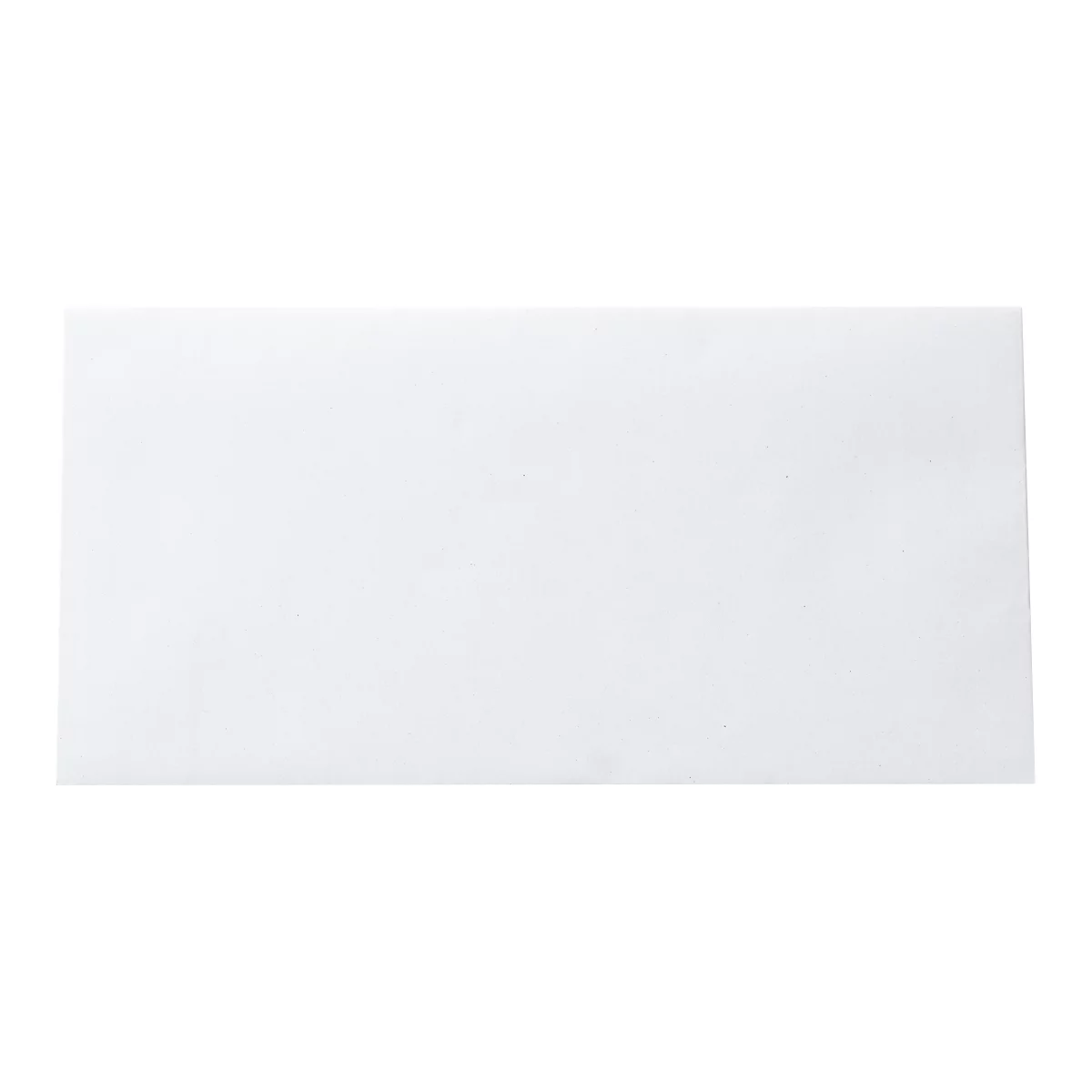 Witte enveloppen, 110 x 220 mm (DL), 80 g/m², met lijmsluiting, gerecycled papier, zonder venster, 250 stuks
