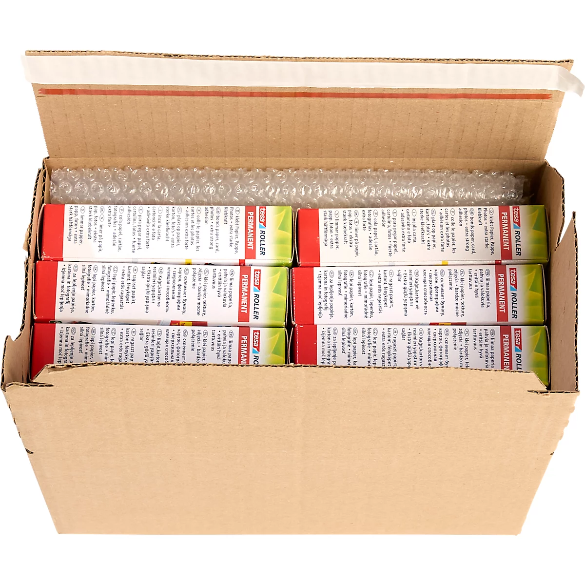 Xenial Faltkartons, 1-wellig, L 140 x B 238 x H 147 mm, bis 20 kg, braun, 20 Stück