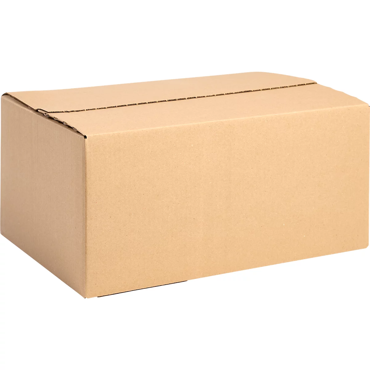 Xenial Faltkartons, 1-wellig, L 288 x B 473 x H 197 mm, bis 20 kg, braun, 20 Stück