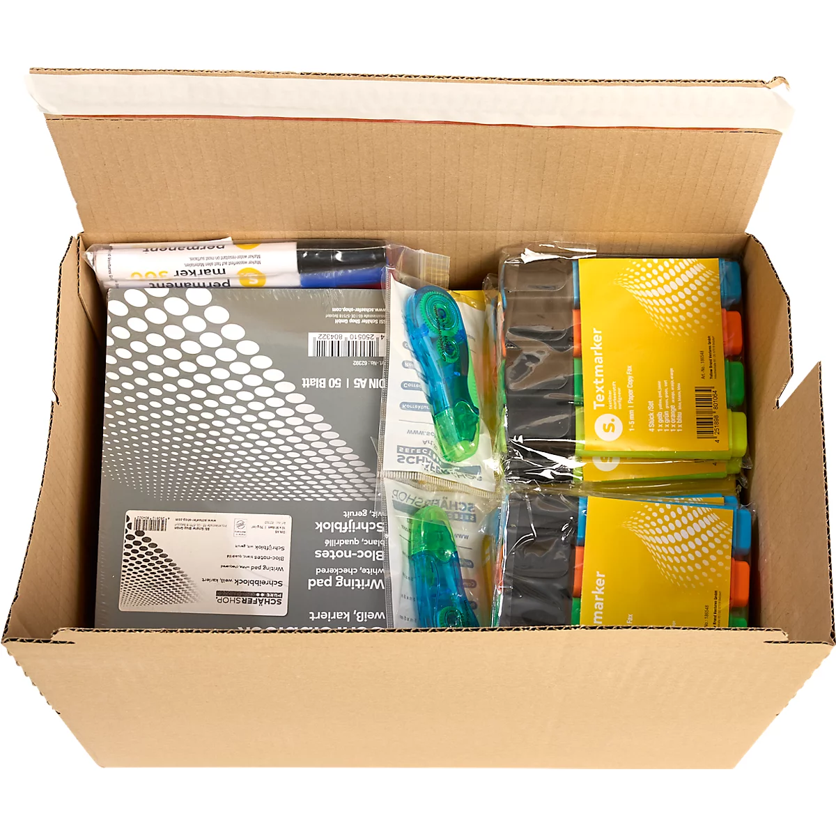 Xenial vouwdozen, 1-wand, L 236 x B 326 x H 140 mm, tot 20 kg, bruin, 20 stuks