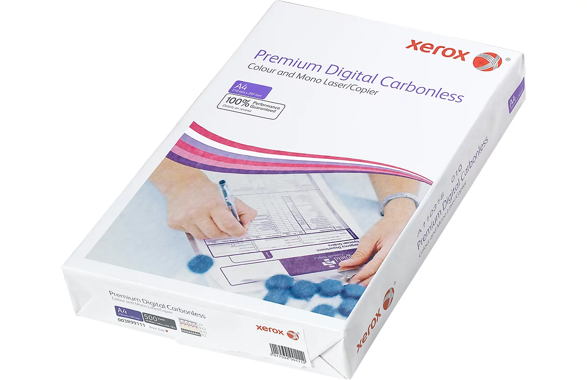 Xerox Premium Digital Carbonless Papier 003R99111, DIN A4 4-fach weiß/gelb/pink/blau