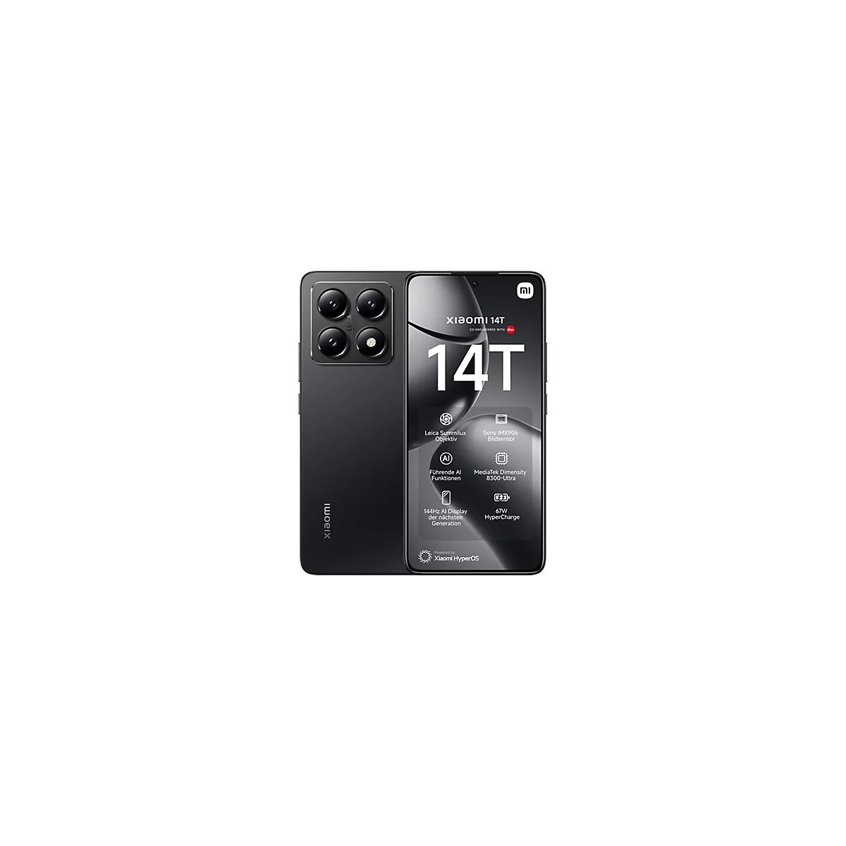 Xiaomi 14T - 5G Smartphone - Dual-SIM - RAM 12 GB / Interner Speicher 256 GB - OLED-Display - 6.67'