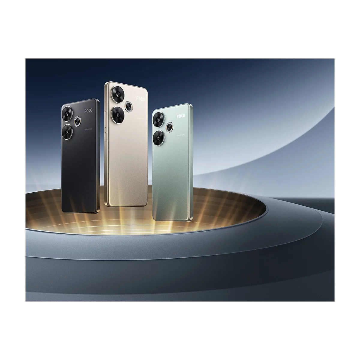 Xiaomi POCO F6 - 5G Smartphone - Dual-SIM - RAM 12 GB / Interner Speicher 512 GB - OLED-Display - 6.67'