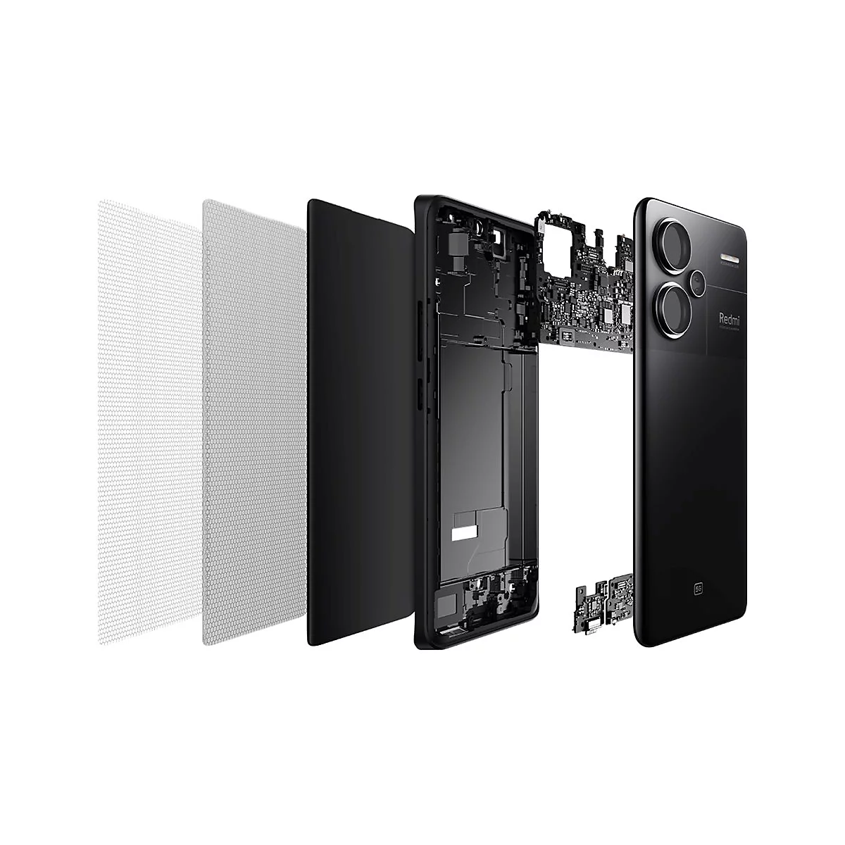 Xiaomi Redmi Note 13 Pro+ - 5G Smartphone - Dual-SIM - RAM 8 GB / Interner Speicher 256 GB - OLED-Display - 6.67'