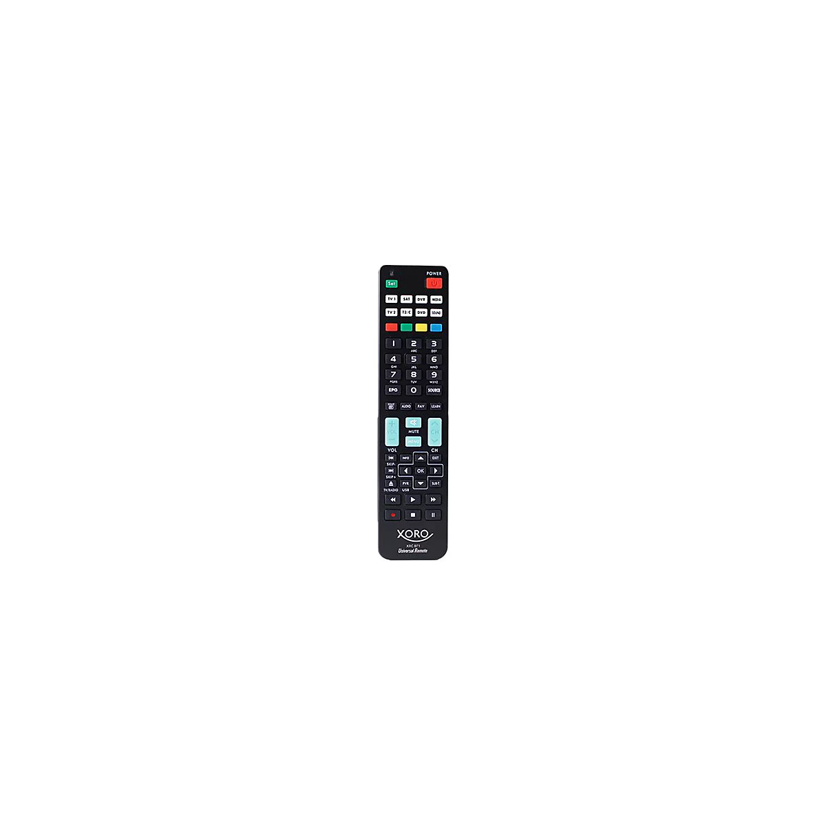 Xoro XRC 8F1 - Universalfernbedienung - infrarot