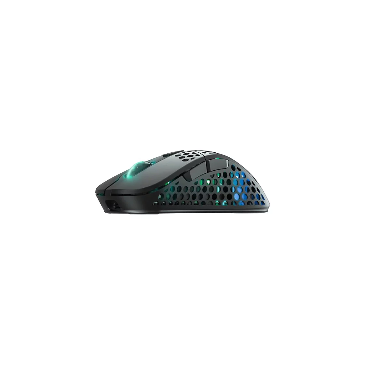 Xtrfy M4 RGB - Maus - ergonomisch - optisch - kabellos - 2.4 GHz
