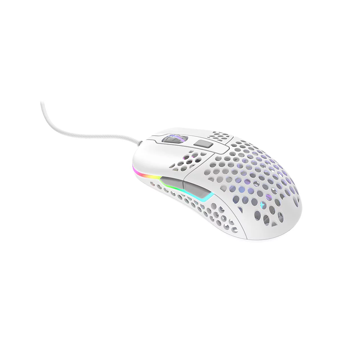 Xtrfy M42 - Maus - optisch - kabelgebunden - USB - weiß