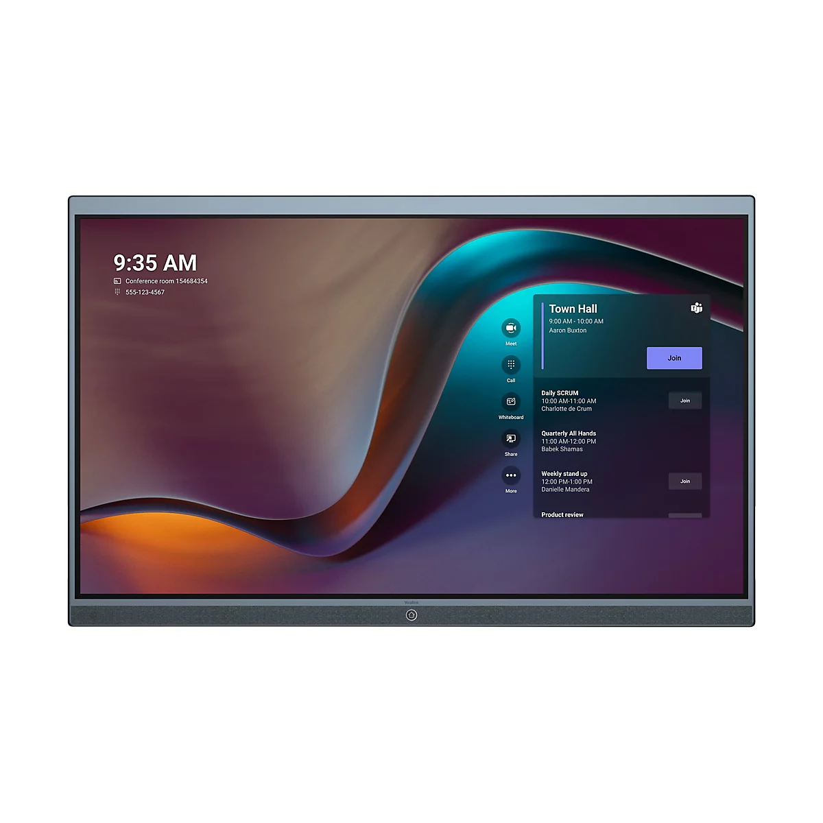 Yealink ETV65 - 165 cm (65') Diagonalklasse LCD-Display mit LED-Hintergrundbeleuchtung - Konferenz - mit Touchscreen (Multi-Touch) - 4K UHD (2160p) 3840 x 2160