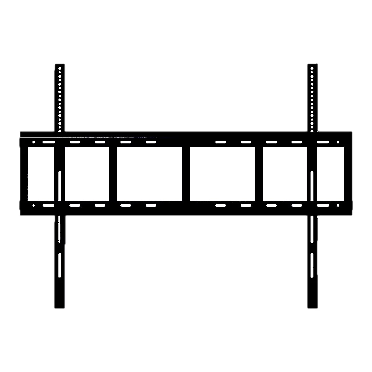 Yealink MB-WallMount-860 - Befestigungskit (Wandmontage) - für interaktives flaches Paneel - Bildschirmgröße: 218.4 cm (86')