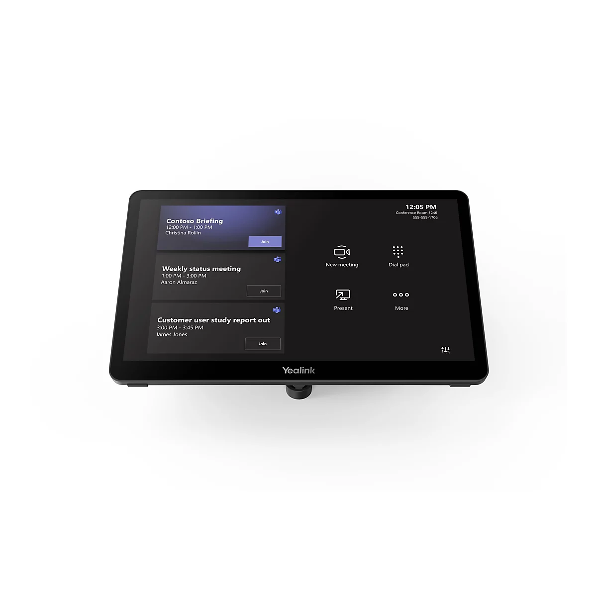 Yealink MTouch Plus - Touchpaneel - Anzeige - LCD - IPS - 29.5 cm (11.6')