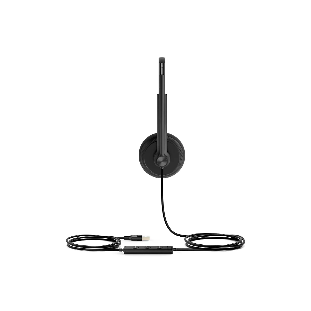 Yealink UH34 Lite Dual - Headset - On-Ear - kabelgebunden - USB - Schwarz