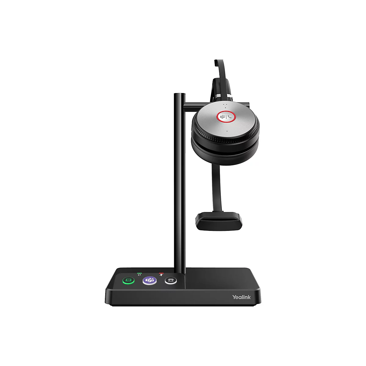 Yealink WH62 Mono - Für Microsoft Teams - Headset - On-Ear - DECT - kabellos