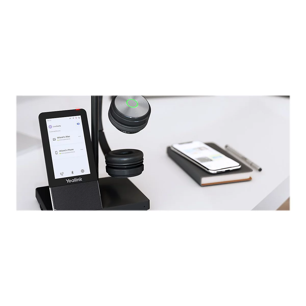 Yealink WH66 Dual UC - Workstation - Headset - ohrumschließend - DECT - kabellos