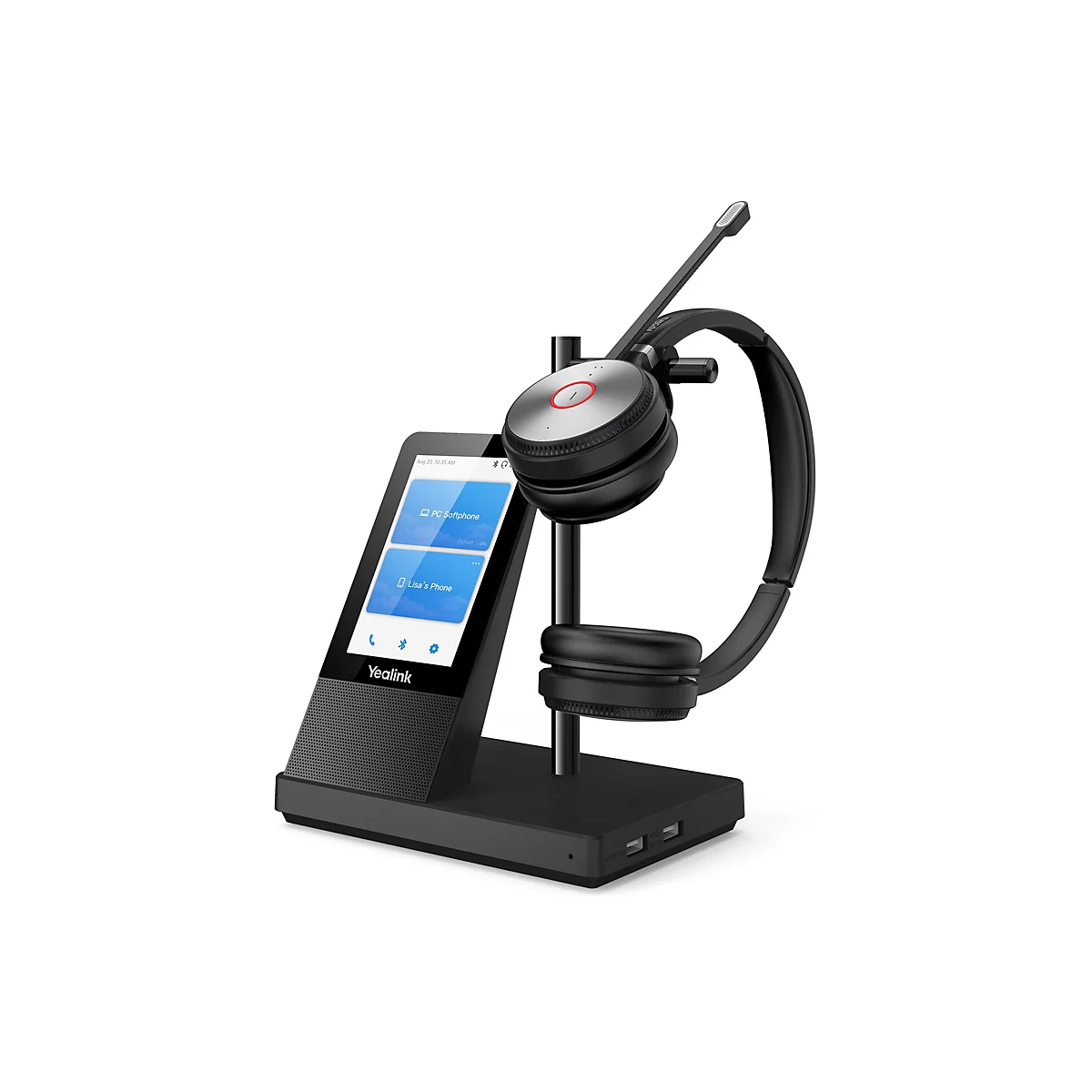 Yealink WH66 Dual UC - Workstation - Headset - ohrumschließend - DECT - kabellos