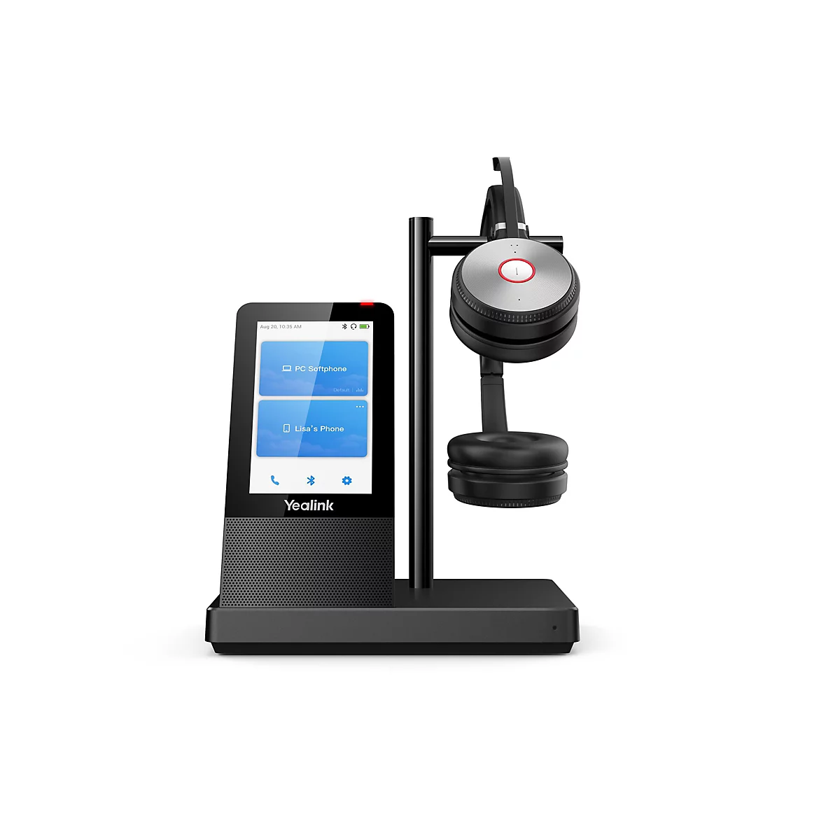 Yealink WH66 Dual UC - Workstation - Headset - ohrumschließend - DECT - kabellos