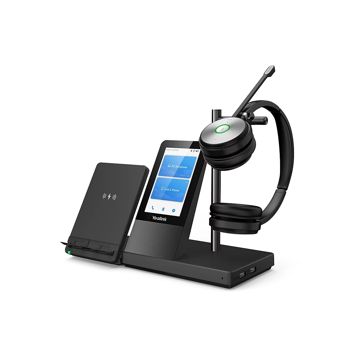 Yealink WH66 Dual UC - Workstation - Headset - ohrumschließend - DECT - kabellos