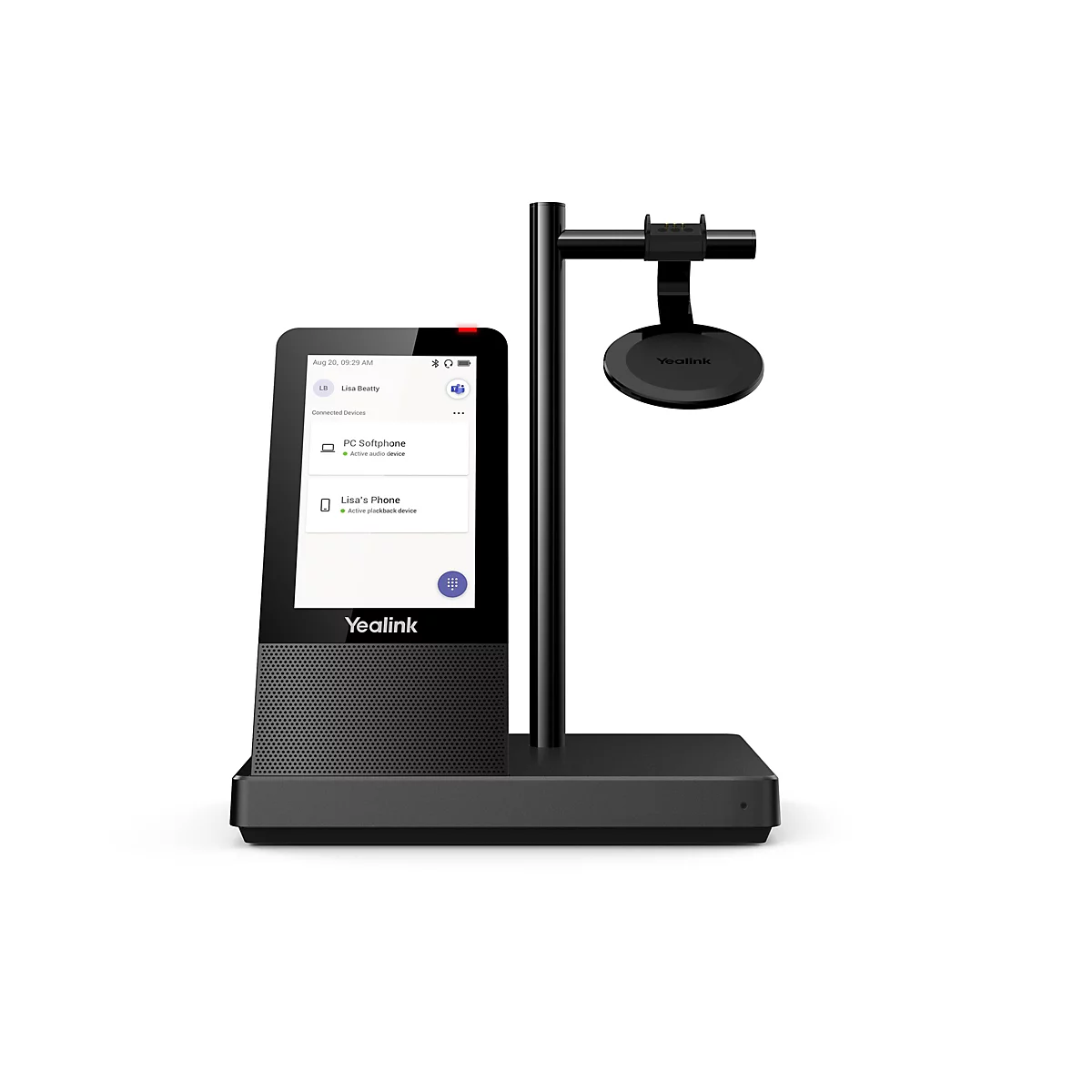 Yealink WH66 Dual X - Für Microsoft Teams - Headset - ohrumschließend - DECT - kabellos