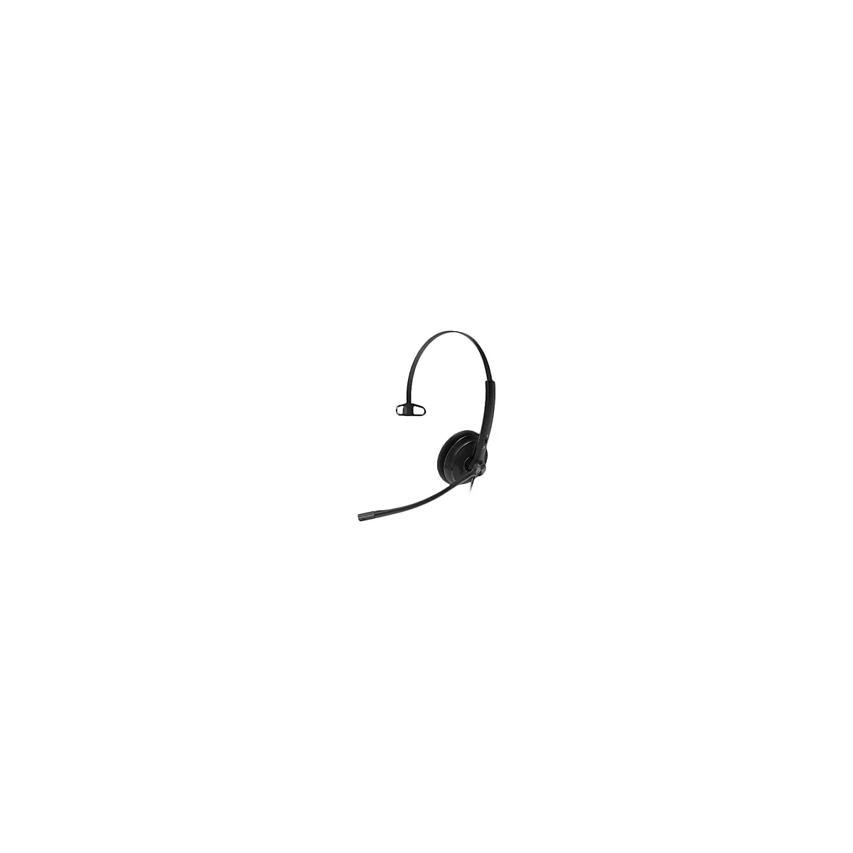 Yealink YHS34 Lite Mono - Headset - On-Ear - kabelgebunden - Quick Disconnect - Schwarz