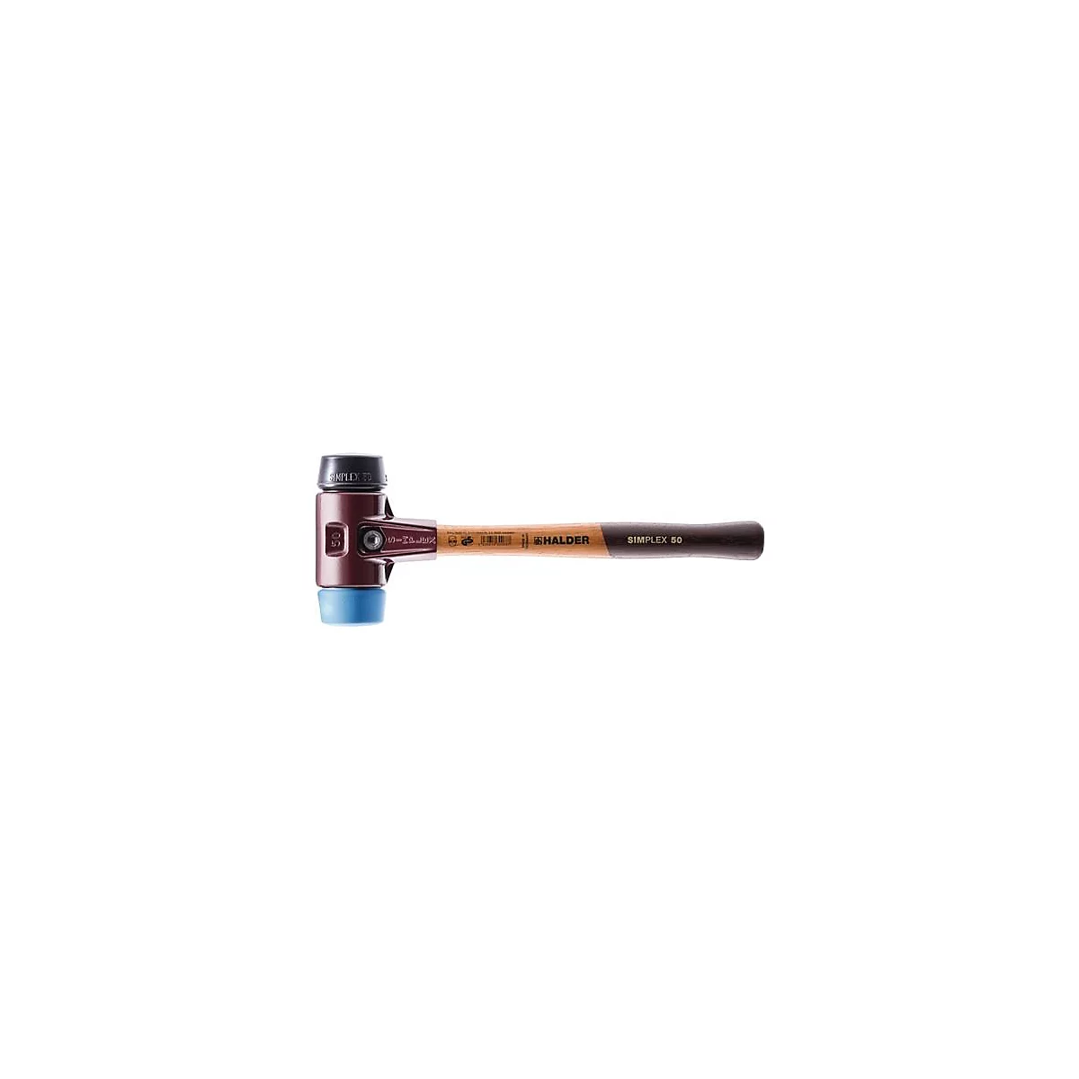 Zachte hamer SIMPLEX L.405mm kop-D.60mm zacht/middelhard HO