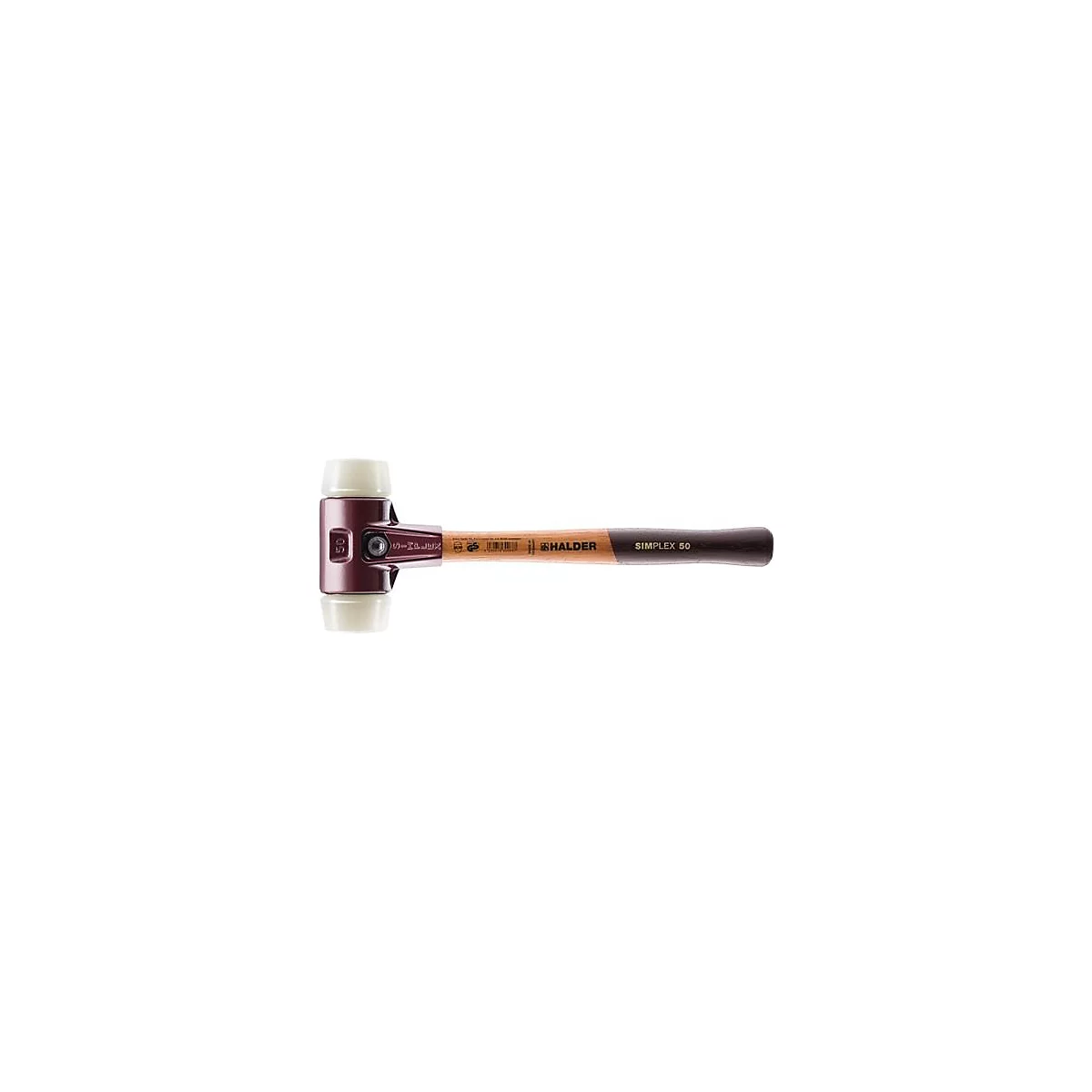 Zachte hamer SIMPLEX L.490mm kop-D.80mm hard HO
