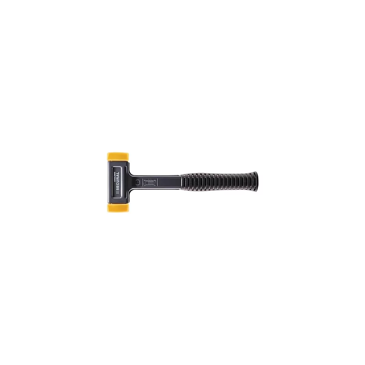 Zachte slaghamer SECURAL kop d.35x45mm Hickory terugslagvrij medium PU